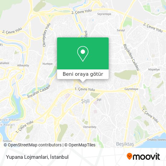 Yupana Lojmanlari harita