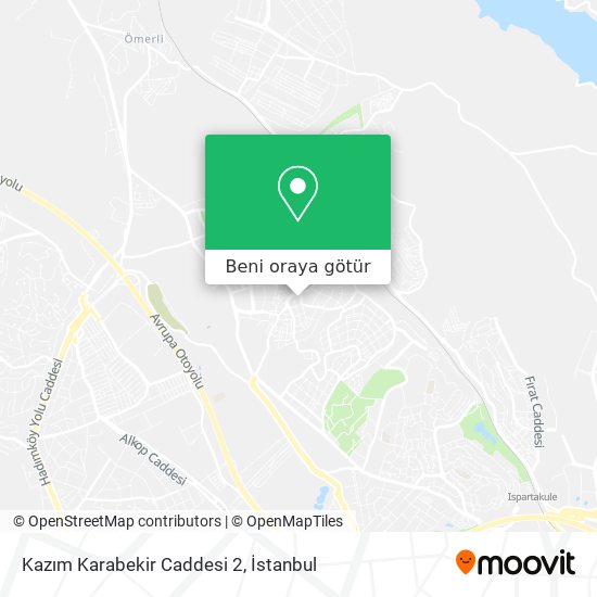 Kazım Karabekir Caddesi 2 harita