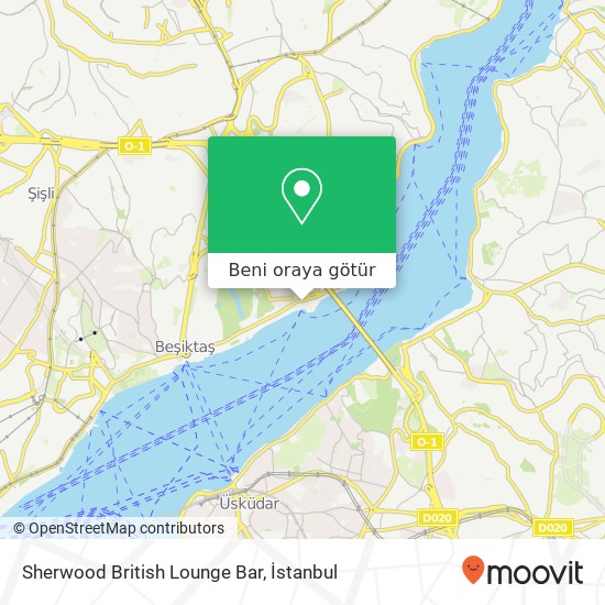 Sherwood British Lounge Bar harita