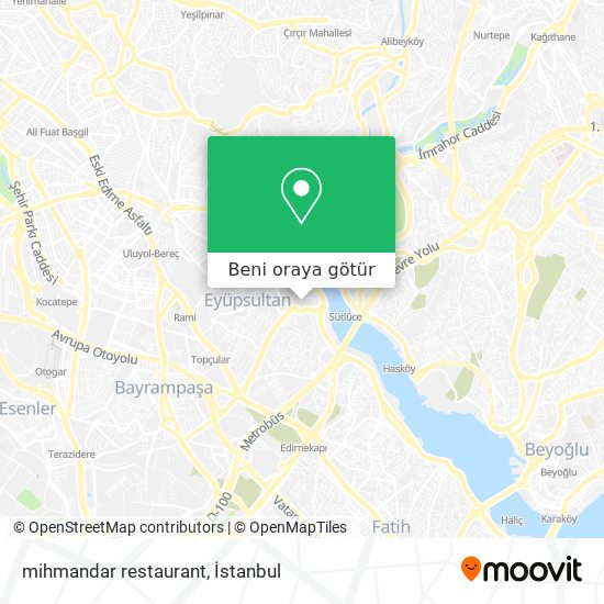 mihmandar restaurant harita