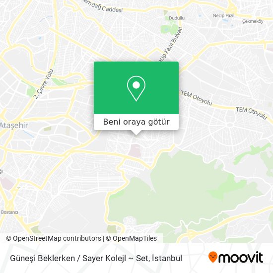 Güneşi Beklerken / Sayer Kolejl ~ Set harita