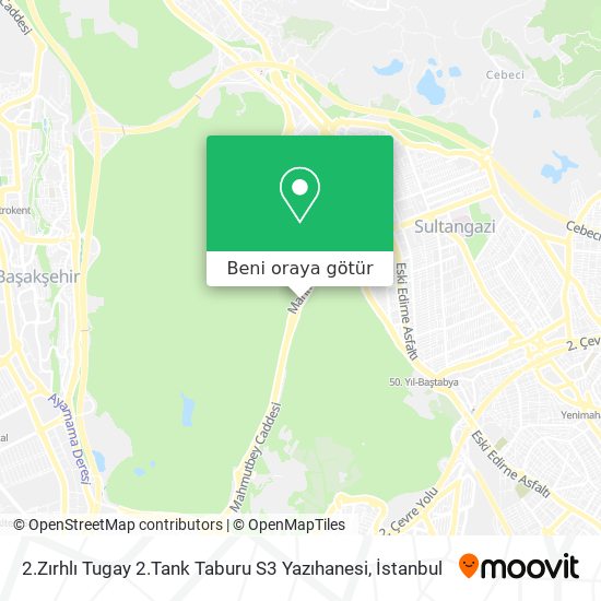 2.Zırhlı Tugay 2.Tank Taburu S3 Yazıhanesi harita