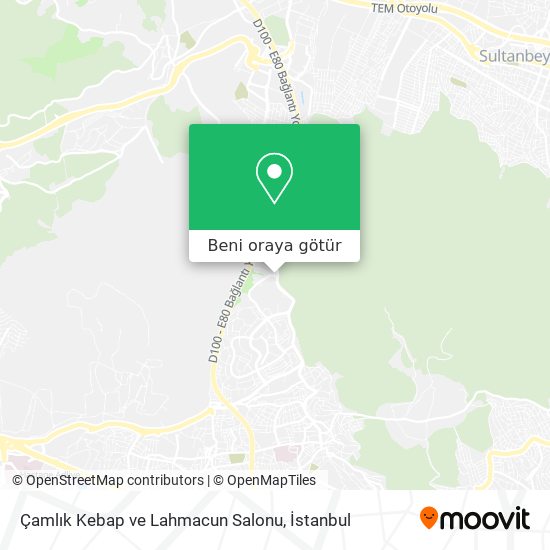 Çamlık Kebap ve Lahmacun Salonu harita