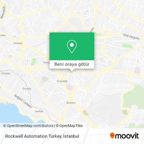 Rockwell Automation Turkey harita
