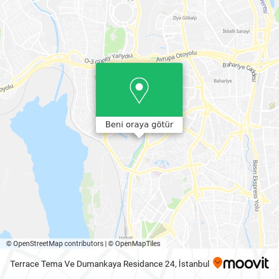 Terrace Tema Ve Dumankaya Residance 24 harita