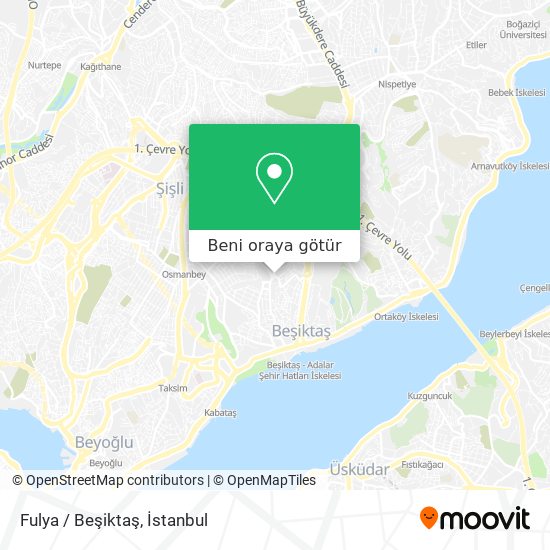 Fulya / Beşiktaş harita