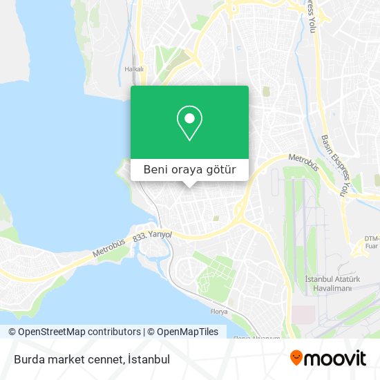 Burda market cennet harita