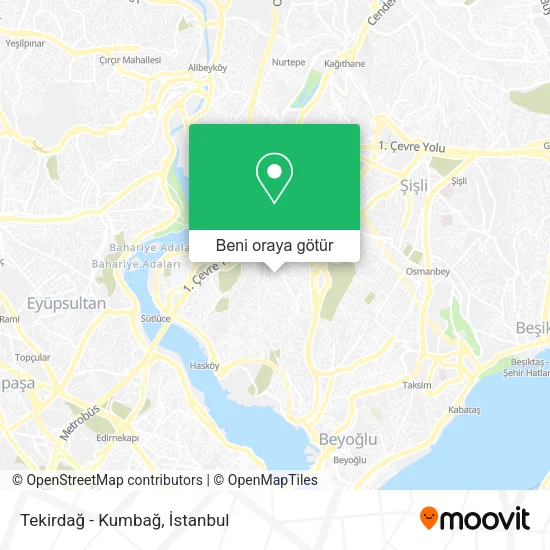 Tekirdağ - Kumbağ harita