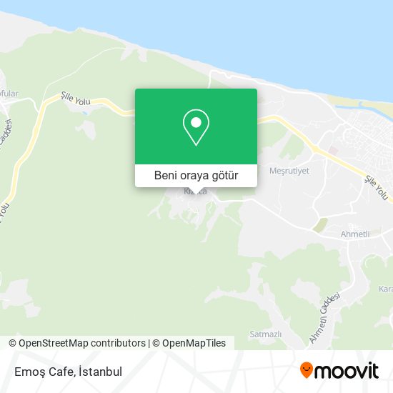 Emoş Cafe harita