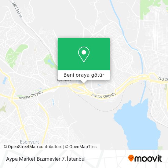Aypa Market Bizimevler 7 harita
