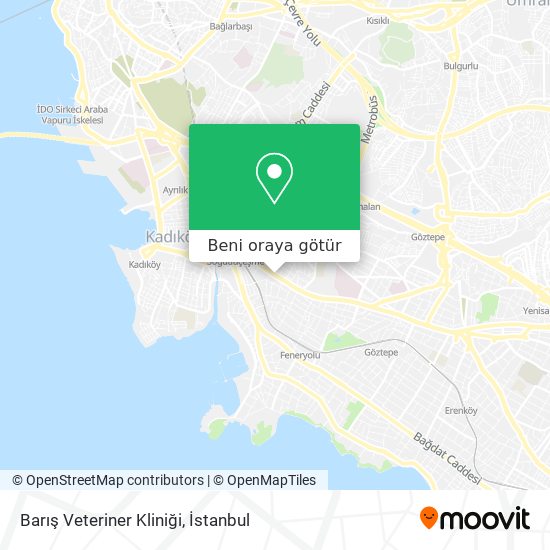 Barış Veteriner Kliniği harita
