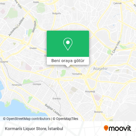Korman's Liquor Store harita