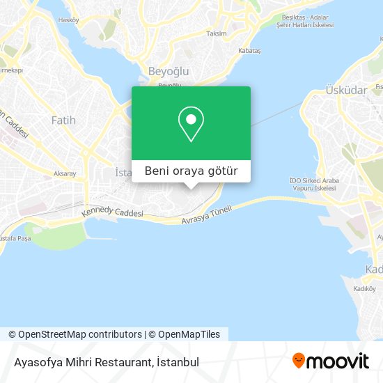 Ayasofya Mihri Restaurant harita