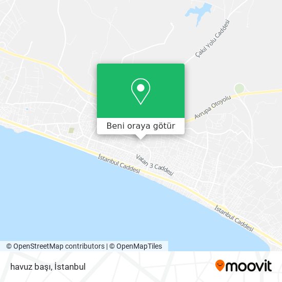 havuz başı harita