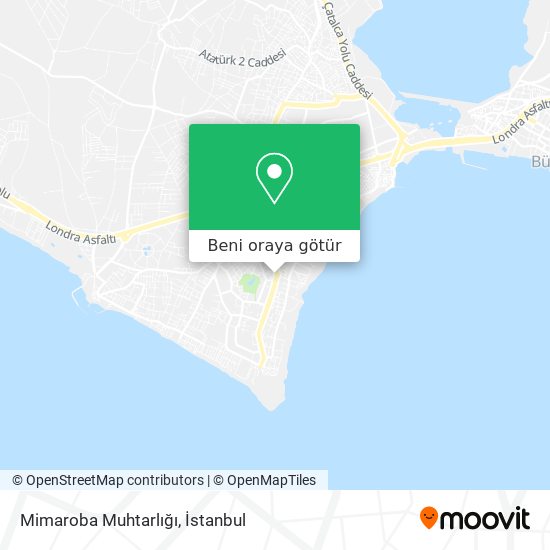 Mimaroba Muhtarlığı harita