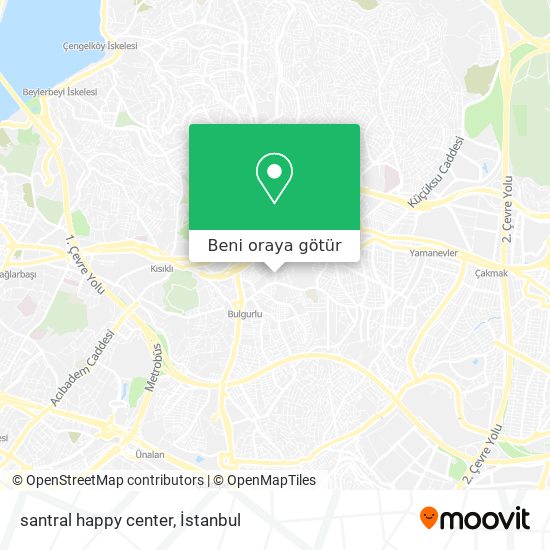 santral happy center harita