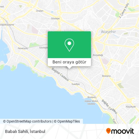 Babalı Sahili harita