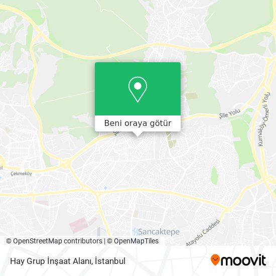 Hay Grup İnşaat Alanı harita