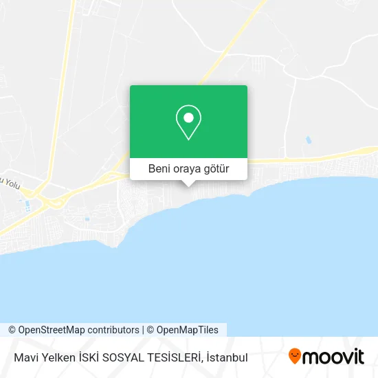 Mavi Yelken İSKİ SOSYAL TESİSLERİ harita