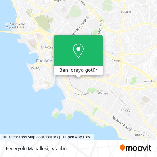 Feneryolu Mahallesi harita