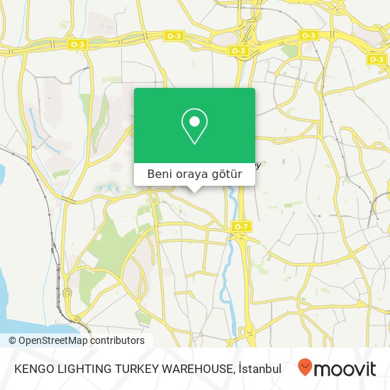 KENGO LIGHTING TURKEY WAREHOUSE harita