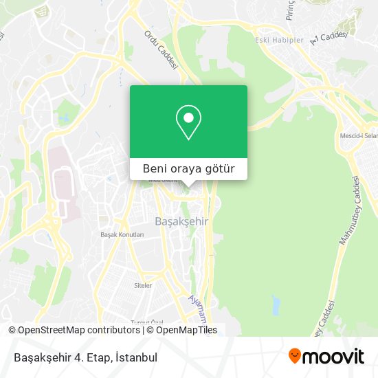 Başakşehir 4. Etap harita