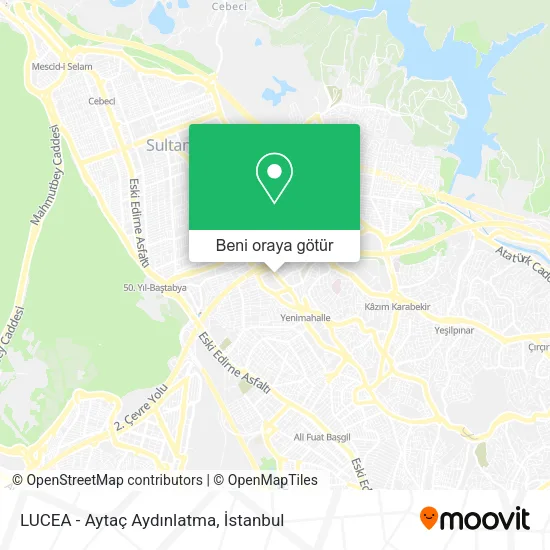 LUCEA - Aytaç Aydınlatma harita