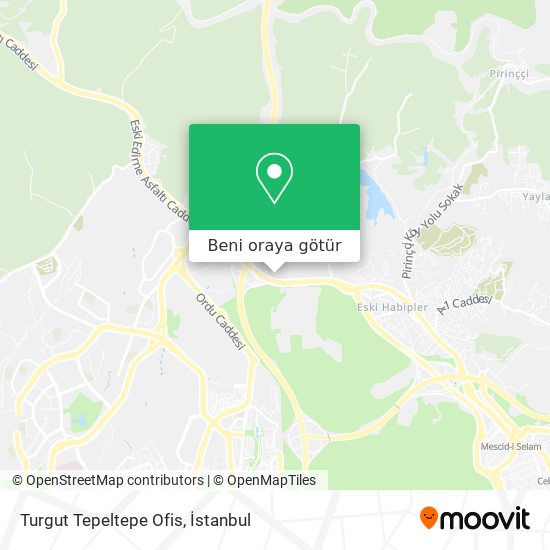 Turgut Tepeltepe Ofis harita