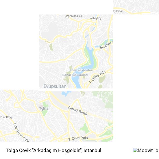 Tolga Çevik "Arkadaşım  Hoşgeldin" harita