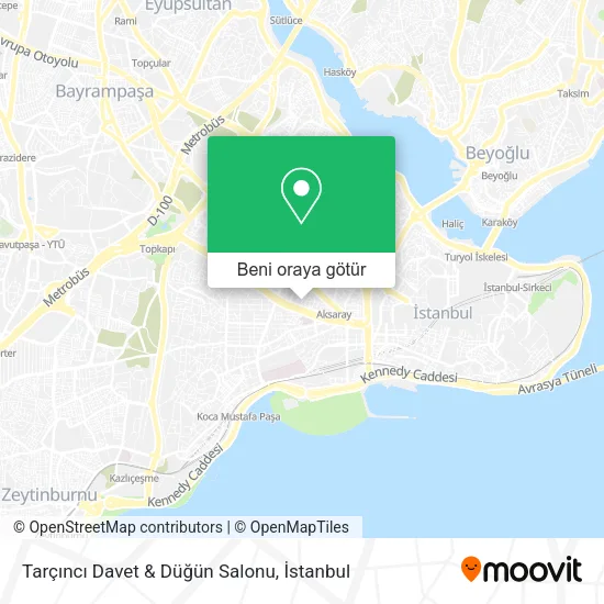 Tarçıncı Davet & Düğün Salonu harita