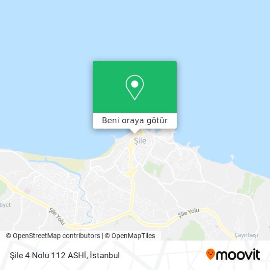 Şile 4 Nolu 112 ASHİ harita