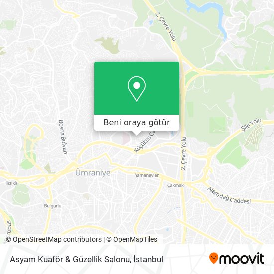 Asyam Kuaför & Güzellik Salonu harita