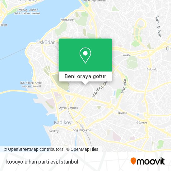 kosuyolu han parti evi harita