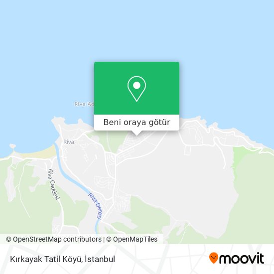 Kırkayak Tatil Köyü harita