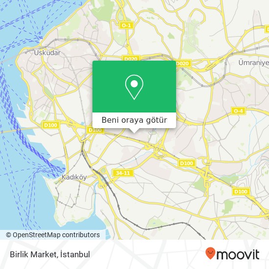 Birlik Market harita