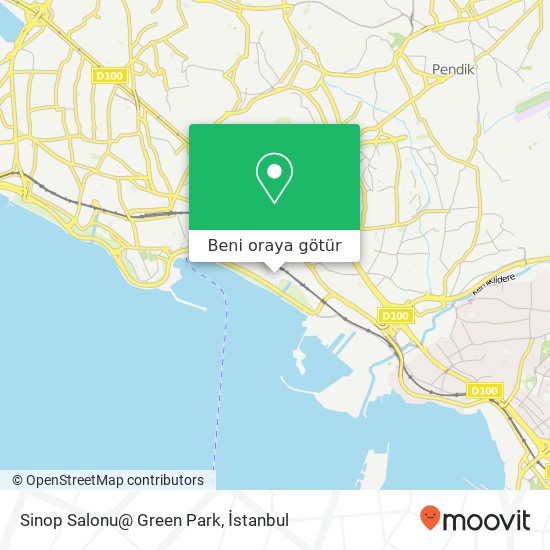 Sinop Salonu@ Green Park harita