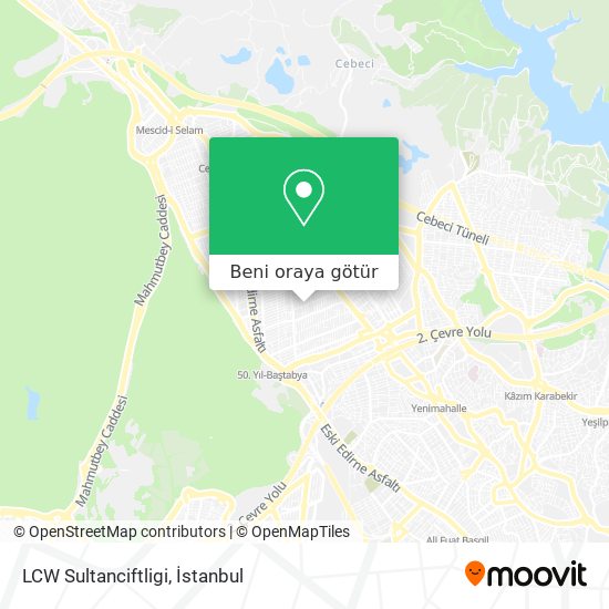 LCW Sultanciftligi harita