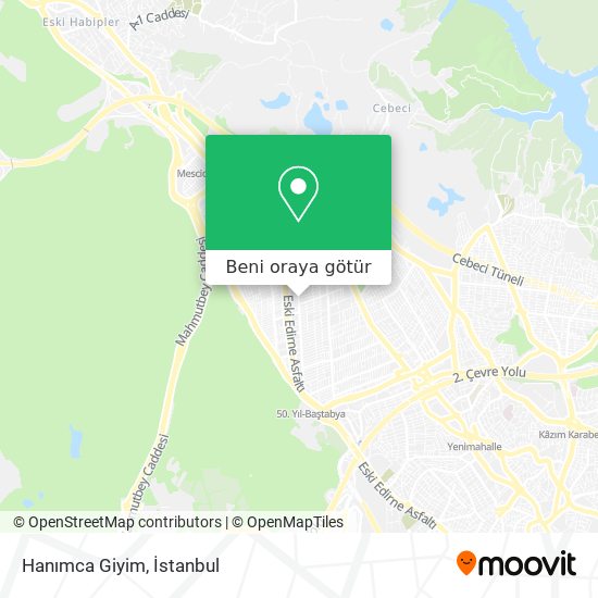 Hanımca Giyim harita