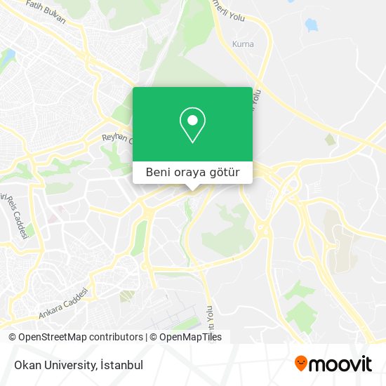 Okan University harita