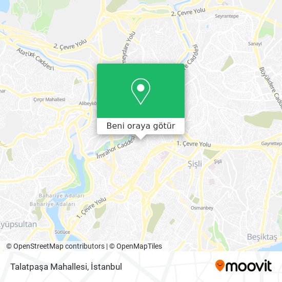Talatpaşa Mahallesi harita