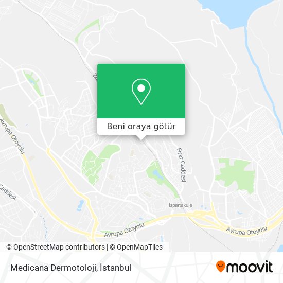 Medicana Dermotoloji harita