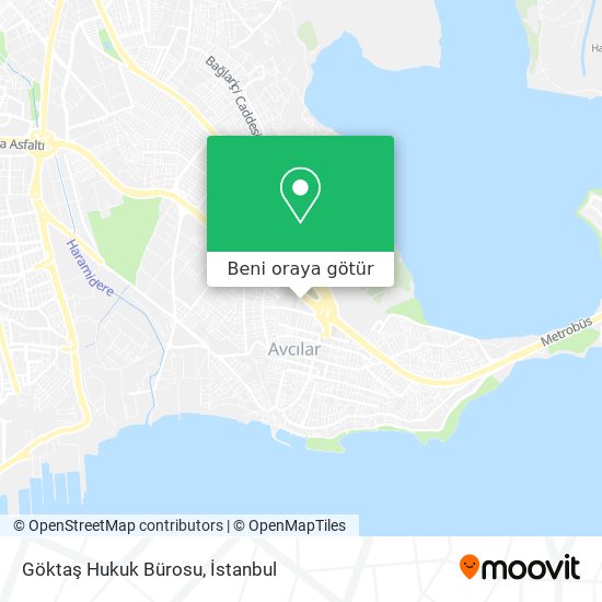 Göktaş Hukuk Bürosu harita