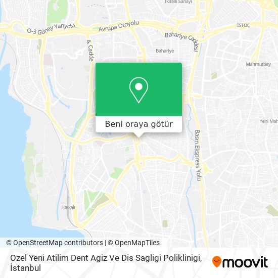 Ozel Yeni Atilim Dent Agiz Ve Dis Sagligi Poliklinigi harita