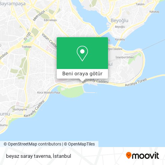 beyaz saray taverna harita