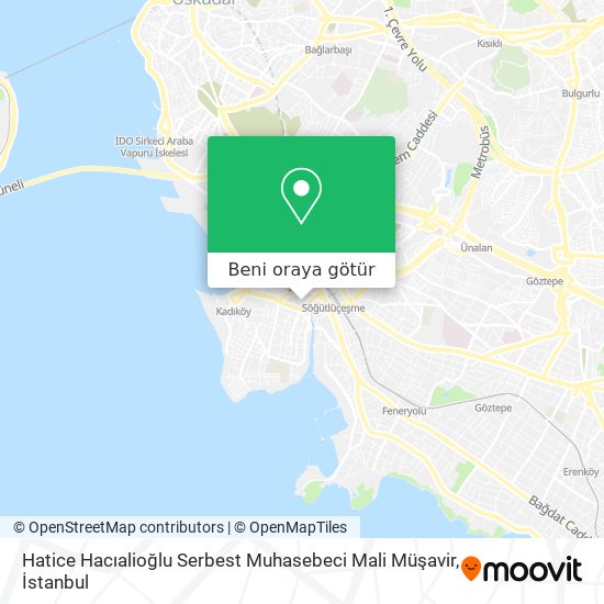 Hatice Hacıalioğlu Serbest Muhasebeci Mali Müşavir harita