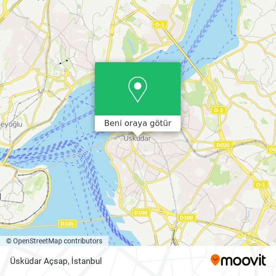 Üsküdar Açsap harita