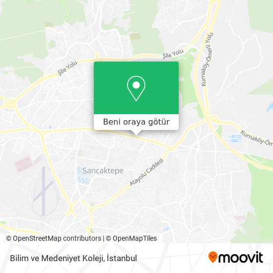 Bilim ve Medeniyet Koleji harita