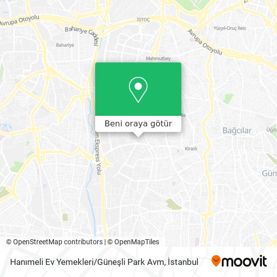 Hanımeli Ev Yemekleri / Güneşli Park Avm harita