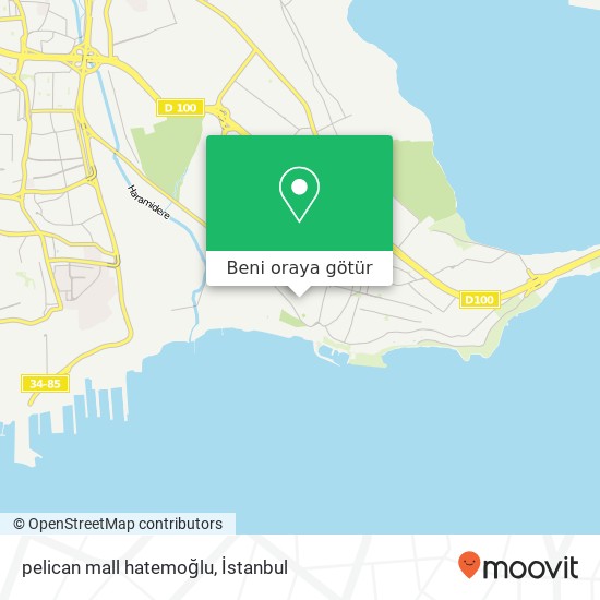 pelican mall hatemoğlu harita
