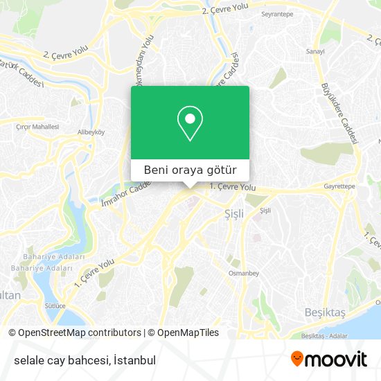 selale cay bahcesi harita